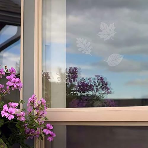 Anti-Collision Window Decals - UV-Reflective Bird Safety Stickers