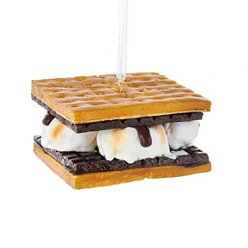Kurt S. Adler S'mores Christmas Ornament - 2.75in Campfire Treat