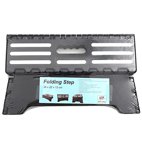 Portable Folding Step Stool, 5-Inch Lightweight Anti-Slip Stool, 300lb Capacity