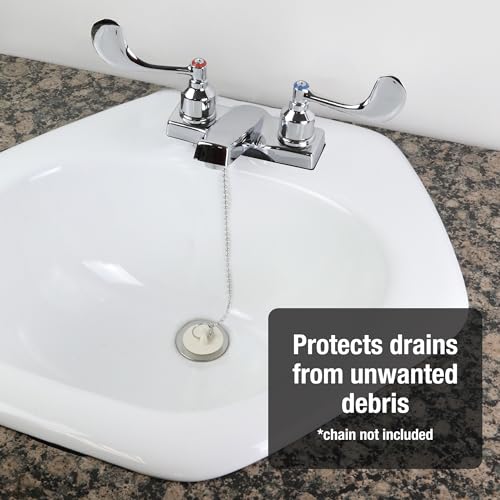 1-1/2 Inch Rubber Drain Stopper with Pull Ring - Off-White, Variation of THIS listing