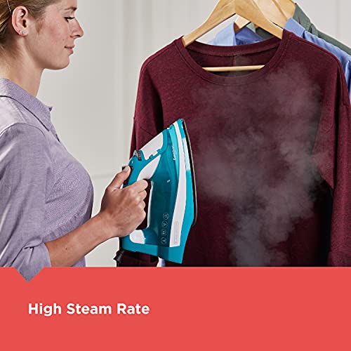 BLACK+DECKER One Step Steam Iron - Standard Model with Nonstick Soleplate & Smart Steam Control