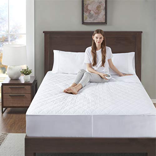 Heated Mattress Pad Twin Size with 5 Heat Settings & Auto Shut Off