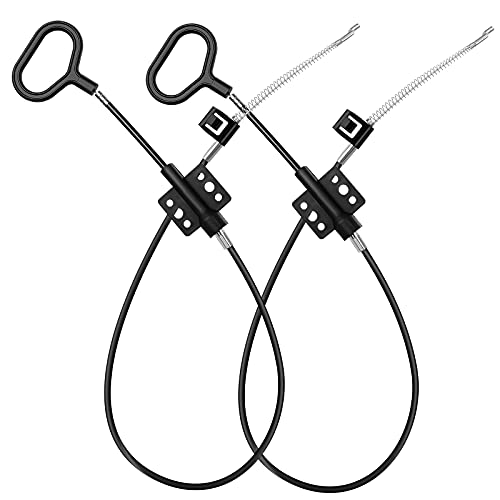 Universal Recliner Cable Replacement with D-Ring Pull Handle (2 Pack)