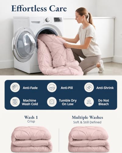 Queen Size 7-Piece Down Alternative Comforter Set - Sepia Rose