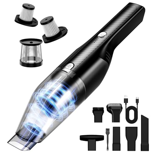 Cordless Handheld Vacuum Cleaner - 11000Pa Suction for Car, Pet & Home