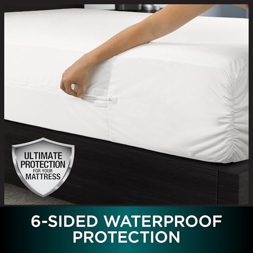 Waterproof Mattress Encasement for 11-18" Deep Mattresses