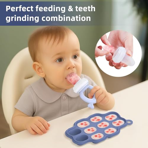 16-Piece Silicone Baby Feeding Set with Suction Base for Starting Solids