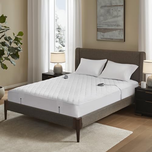 Heated Mattress Pad - 20 Heat Settings, Cotton, King Size