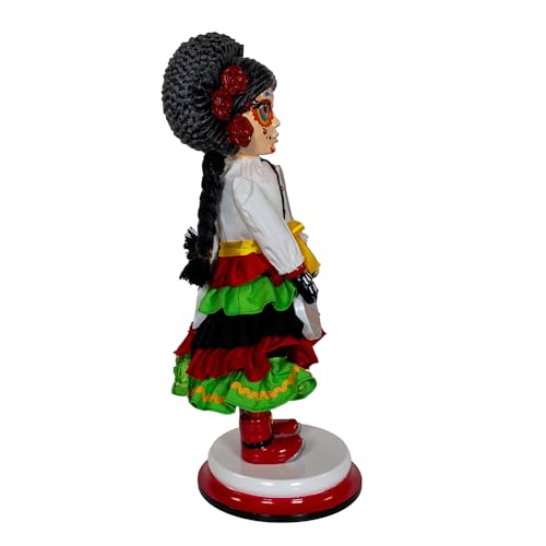 16-inch Day of The Dead Girl Nutcracker - Cultural Holiday Decor by Kurt Adler