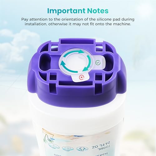 Refillable Floor Cleaner Solution Bottle for Power Mops - 720ml / 24 oz