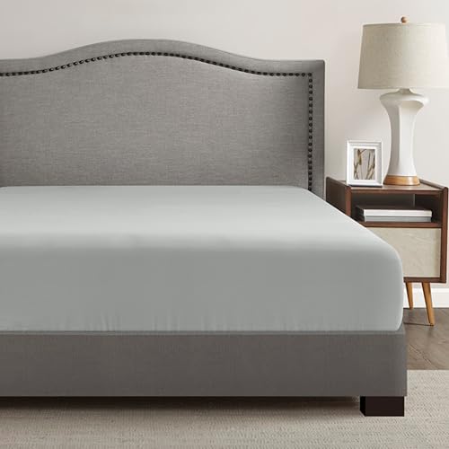 Moisture Wicking Queen Fitted Sheet, Cooling Microfiber for Night Sweats