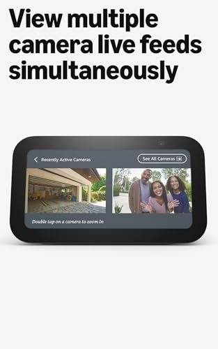 Amazon Echo Show 5 Smart Display with Alexa and Clearer Sound Charcoal