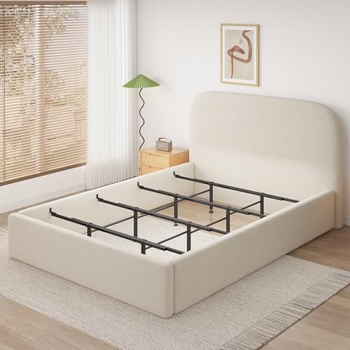Adjustable Bed Center Support System with 8 Legs for Full to King Beds