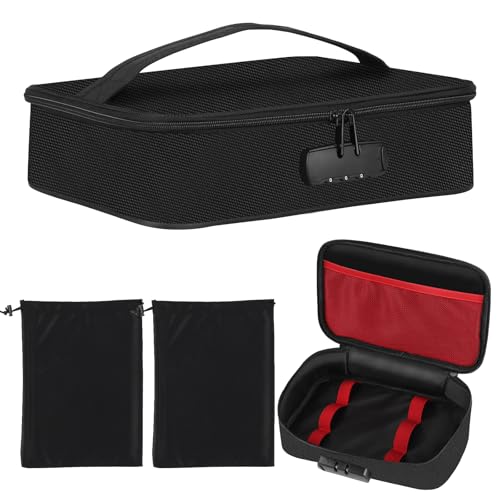 Lockable Storage Bag with Combination Lock - Medium Protective Travel Case