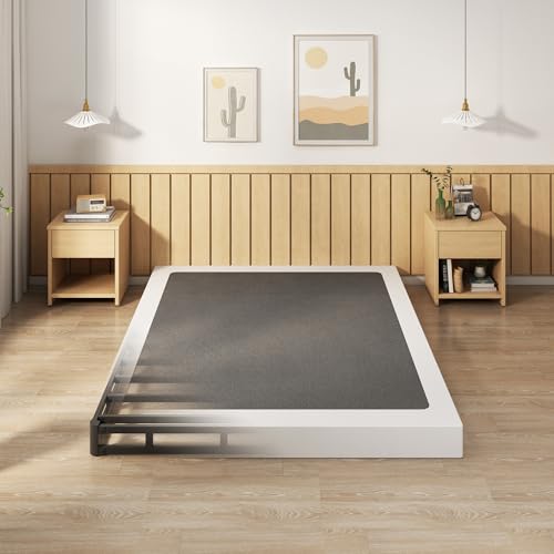 5 Inch Low Profile Queen Box Spring Heavy Duty Metal Mattress Foundation
