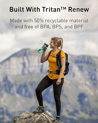 Lightweight Tritan Water Bottle with Magnetic Leak-Resistant Cap