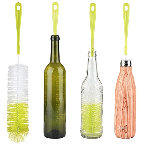 16-Inch Extra Long Bottle Brush Cleaner for Narrow Neck Water & Wine Bottles