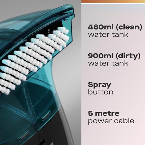Portable Upholstery Cleaner Machine, 500W Handheld Deep Carpet Stain Remover