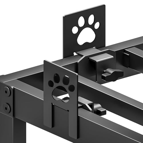 Non-Slip Mattress Retainer Bars for Bed Frame, Cute Paw Design - 6 Pack