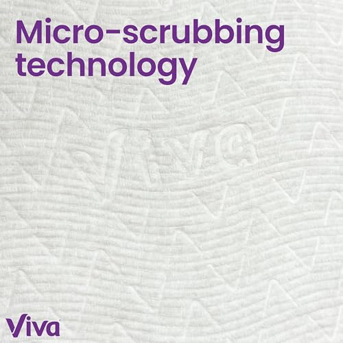Viva Multi-Surface Cloth Paper Towels, 12 Triple Rolls, 165 Sheets Per Roll (2 Packs of 6)