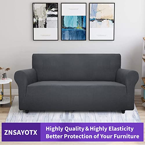 Super Stretch Sofa Slipcover (72"-92") - Non-Slip Pet-Friendly Couch Cover