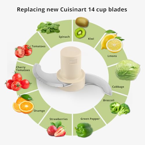 14-Cup Food Processor Replacement Blade DLC-001TXB-CSR Stainless Steel