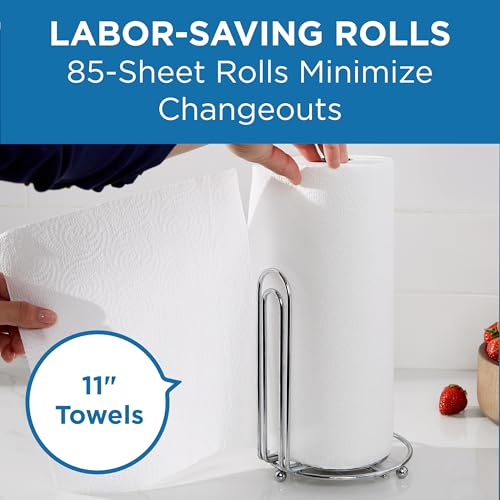 2-Ply Perforated Roll Paper Towels - 85 Sheets, Individually Wrapped, 30 Rolls