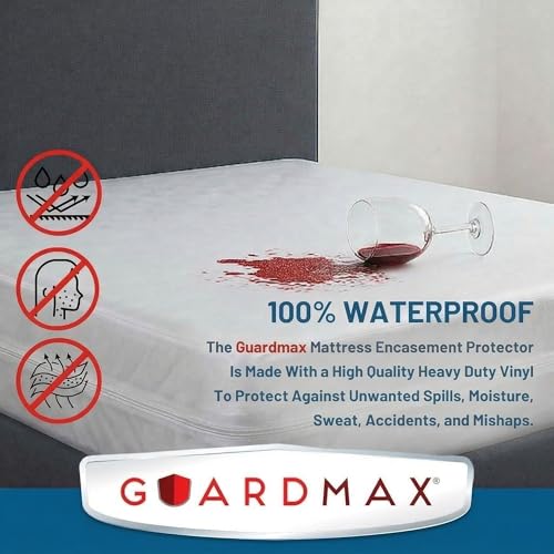 Waterproof Twin XL Mattress Encasement - Heavy Duty & Breathable