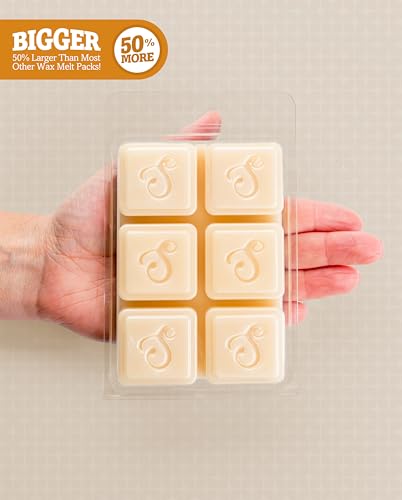 Vanilla Bean Wax Melts - 3 Oz. Long Lasting Premium Scented Wax Blocks