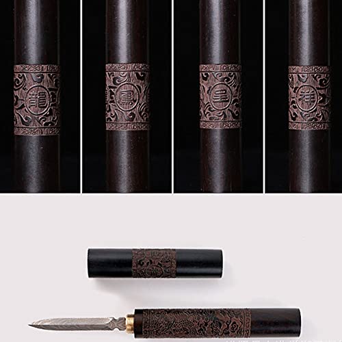 Haowei A Stainless Steel Tea Knife with Wooden Handle - Puerh Tea & Ice Pick Tool