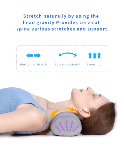 Small Neck Roll Pillow for Pain Relief | Travel Cervical Support