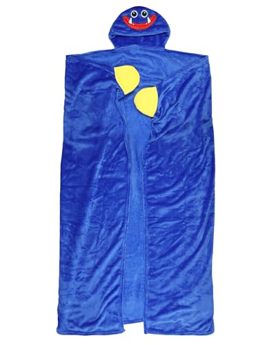 Character Hooded Blanket, Soft Plush Throw 50" x 60"