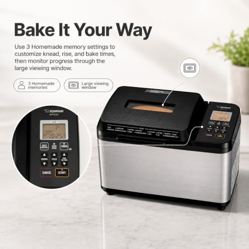 2 lb Bread Maker Machine Bundle with Bread Knife, Measuring Cup, and Cookbook