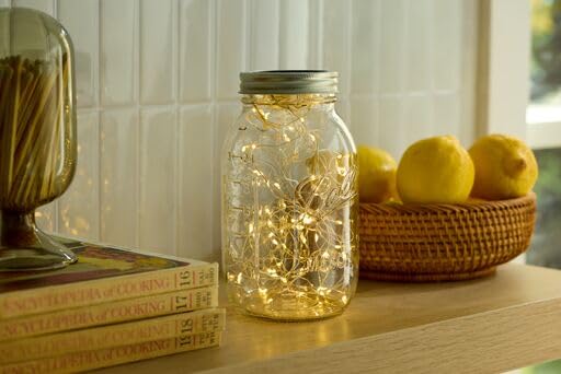 Clear Glass Regular Mouth Mason Jars with Lids & Bands - 32 oz (2 Pack)