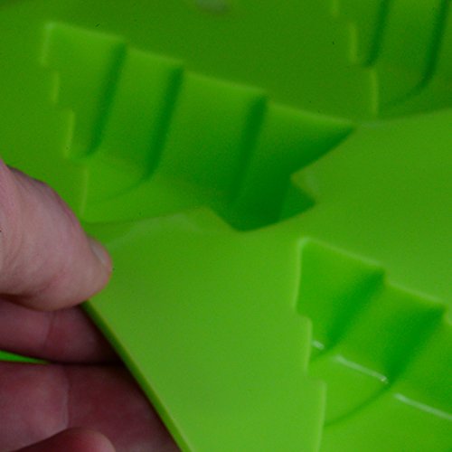 Christmas Silicone Baking Molds 3-Pack - Non-Stick Cake, Cupcake & Pastry Molds