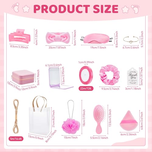 74-Piece Baby Shower Game Prizes Set with Gift Bags and Accessories