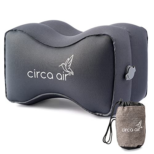 Inflatable Knee Pillow for Side Sleepers - Travel & Pain Relief