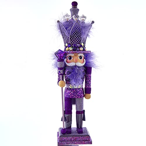 16-Inch Hollywood Purple King Nutcracker – Kurt Adler Nutcracker Collection