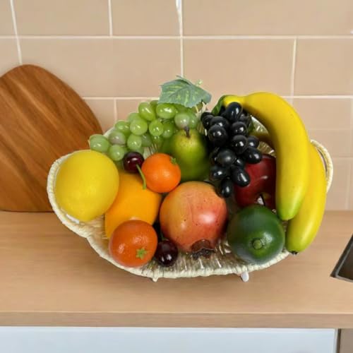 17-Piece Artificial Fruit Set for Home Decor and Photography