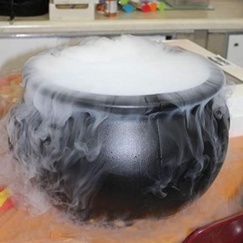 Ultrasonic Mist Maker with LED Light for Halloween Decorations and Fountains
