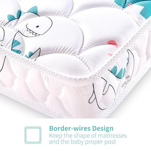 5-Inch Firm Foam Crib and Toddler Bed Mattress - Breathable Dual-Sided