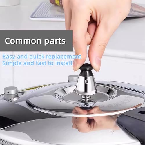 2-Pack Universal 80 KPA Pressure Cooker Relief Valve & Anti-Blocking Kit