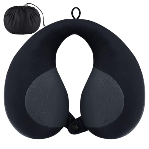Kids Travel Neck Pillow - U-Shape Chin Support for Car & Plane
