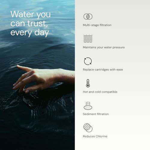 AquaBliss High Output Revitalizing Shower Filter - Chrome SF100