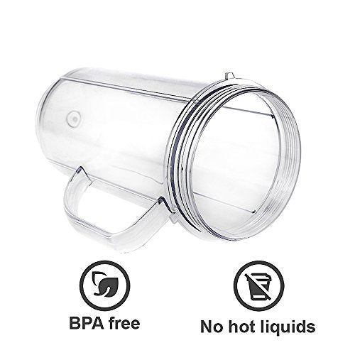 22oz Tall Blender Cup with Handle for 250W Personal Blenders