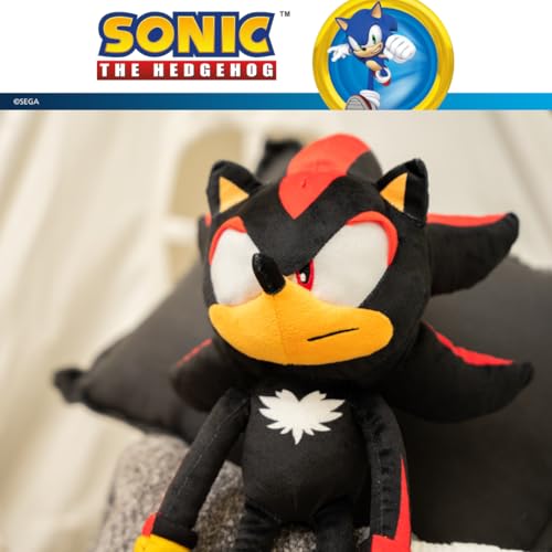 Franco Shadow The Hedgehog Super Soft Plush Cuddle Pillow Buddy, 22"