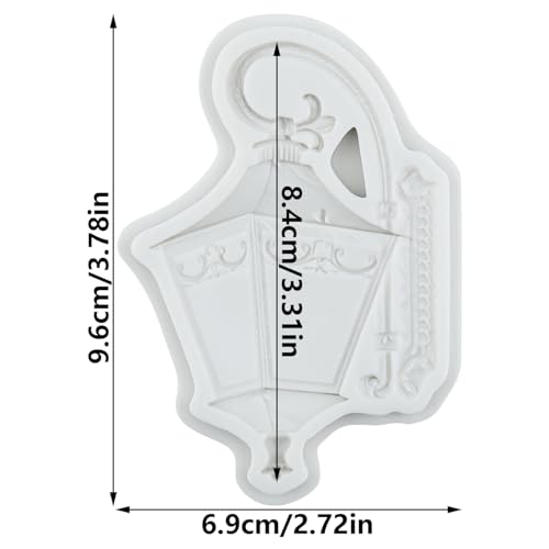 QDMOLDS Vintage Street Lamp Wall Light Silicone Mold - Style L