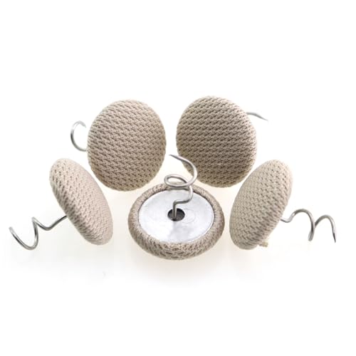 18mm Upholstery Twisted Pins - Decorative Fabric Holders (25PCS)