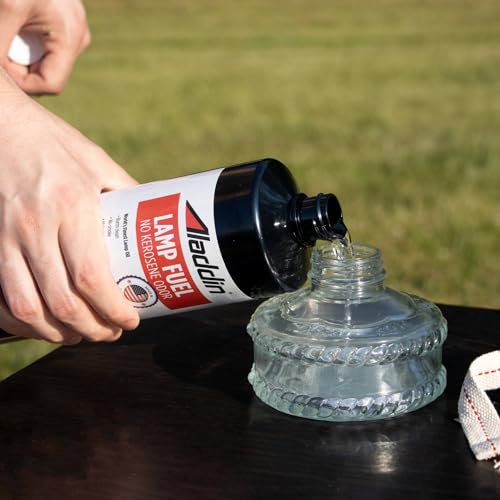 Clear Lamp Oil Fuel - Odorless Kerosene Alternative for Lanterns, 32 Ounce