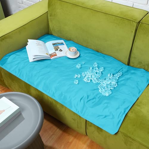 Cooling Mattress Pad, 48x28 Inch Gel Bed Mat for Hot Sleepers